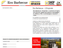 Tablet Screenshot of ecobarbecue.shopchannel.it